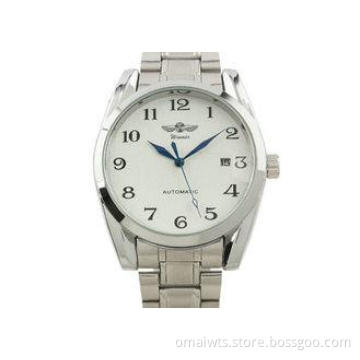 Silver Dial Vogue Mens Automatic Watch Mechanical For Men S